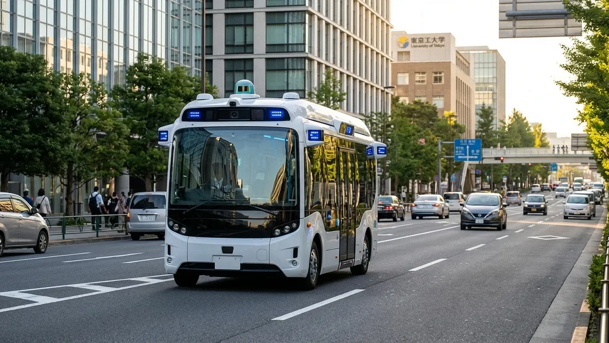 Tokio startet autonomen Bus im öffentlichen Verkehr - Foto: über boerse-global.de