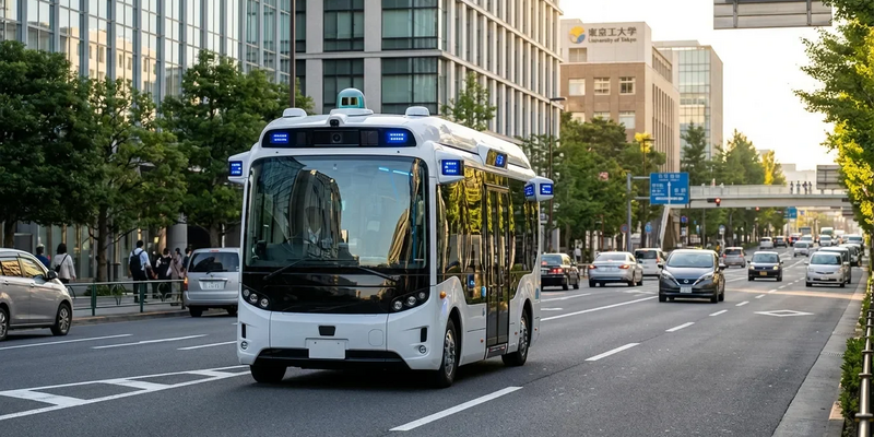 Tokio startet autonomen Bus im öffentlichen Verkehr - Foto: über boerse-global.de