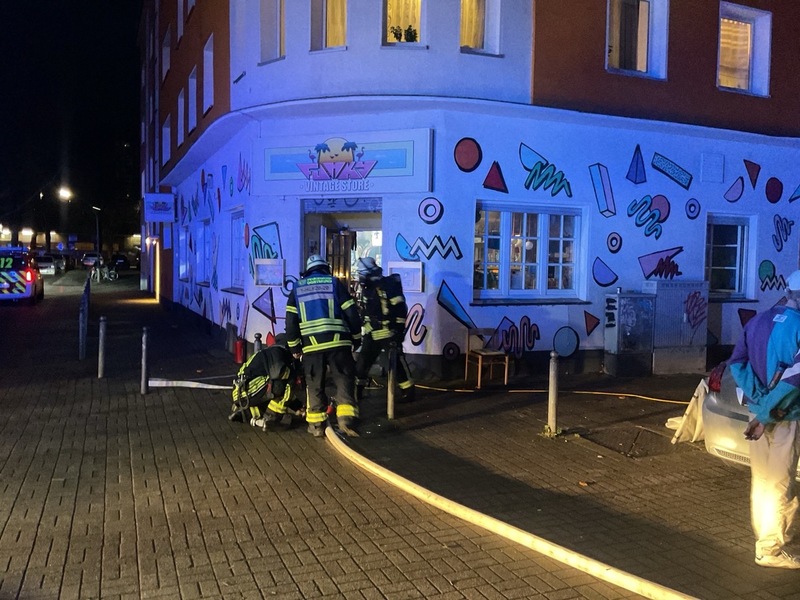 FW-DO: Brand in einem Ladenlokal - Inhaber konnte den Brand selbst löschen - Foto: presseportal.de