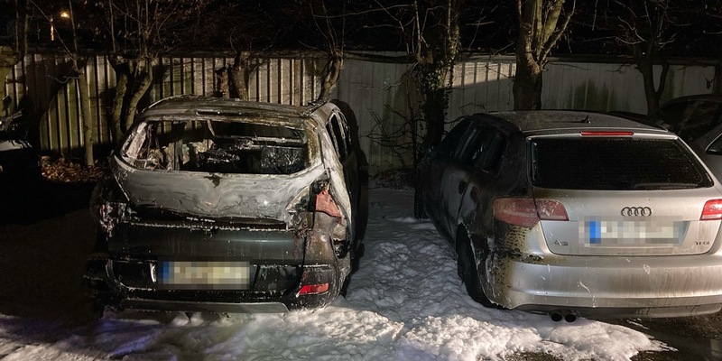 POL-COE: Senden, Spreewaldweg/ Auto brennt - Foto: presseportal.de
