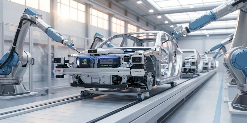 Bosch und ZF setzen auf NVIDIAs autonome Fahrzeug-Plattform - Foto: über boerse-global.de