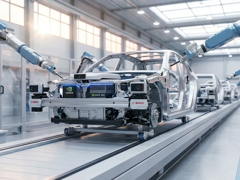 Bosch und ZF setzen auf NVIDIAs autonome Fahrzeug-Plattform - Foto: über boerse-global.de