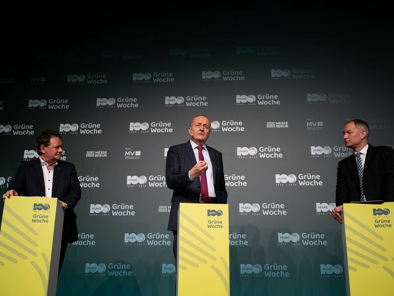 Die Landwirtschaft steht zu Beginn der Agrarmesse Grüne Woche unter Druck. - Foto: Sebastian Christoph Gollnow/dpa