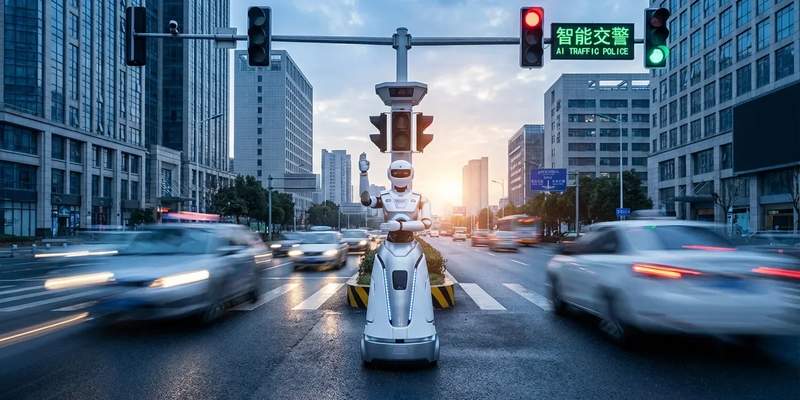 AiMOGA: Chinesischer Roboter-Polizist nimmt Dienst auf - Foto: über boerse-global.de