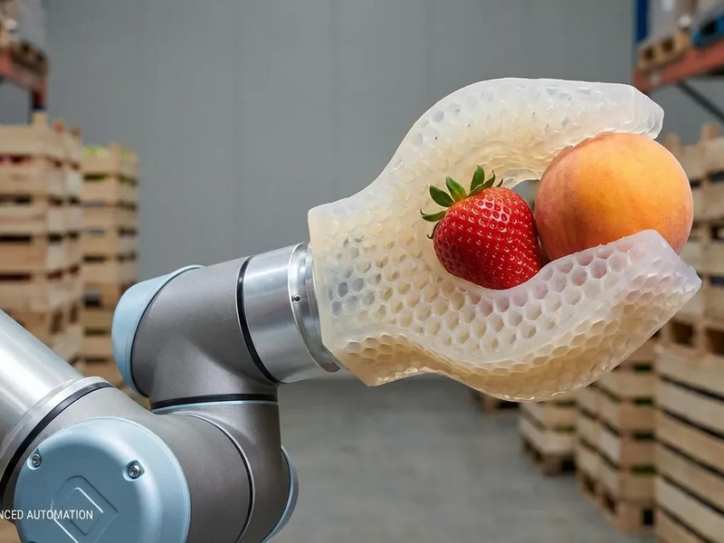 Fraunhofer-IAPT-Cobot: Sanfte Roboterhand für empfindliches Obst - Foto: über boerse-global.de