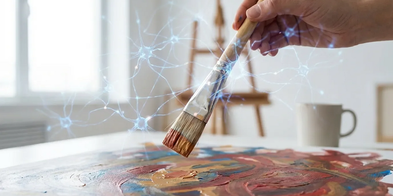 Malen verjüngt das Gehirn um über fünf Jahre - Foto: über boerse-global.de