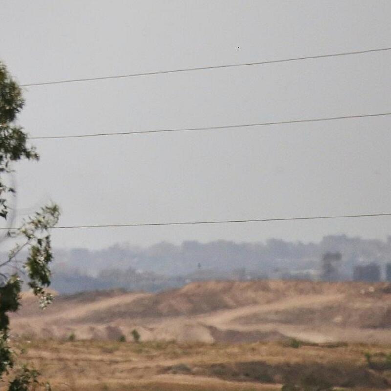 Blick von Israel in den Gazastreifen (Archiv) - Foto: via dts Nachrichtenagentur