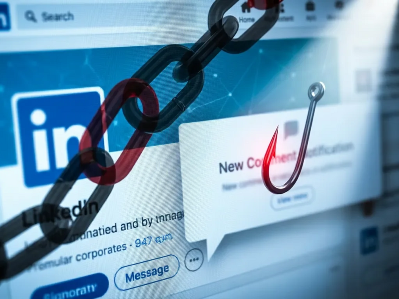 LinkedIn: Phishing-Welle nutzt gefälschte Kontosperrungen in Kommentaren - Foto: über boerse-global.de