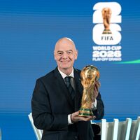 Gianni Infantino zeigt sich glücklich über die Zahl der Ticketanfragen für die WM. (Archivbild) - Foto: Claudio Thoma/KEYSTONE/dpa