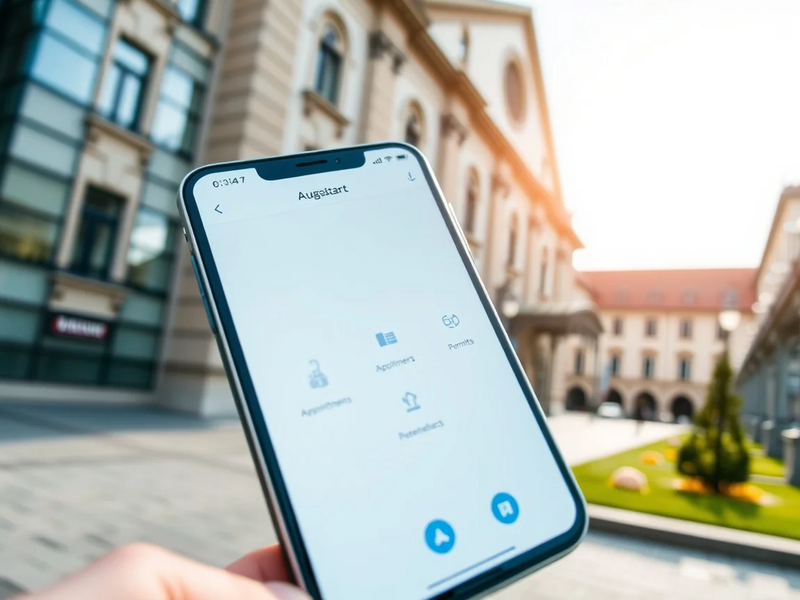 Augsburg-App: Stadtverwaltung jetzt in der Hosentasche - Foto: über boerse-global.de