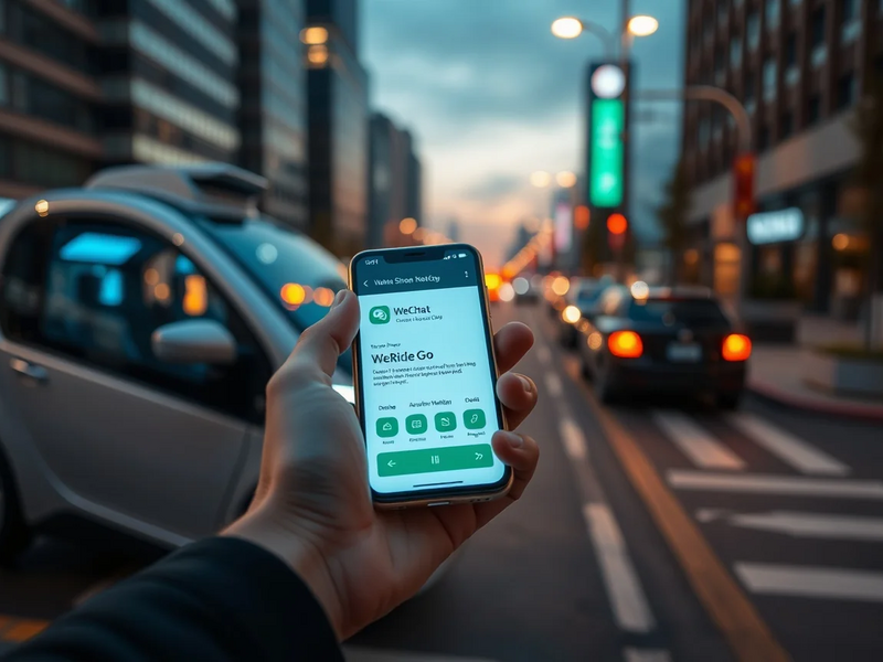 WeRide startet Robotaxi-Buchung direkt in WeChat - Foto: über boerse-global.de