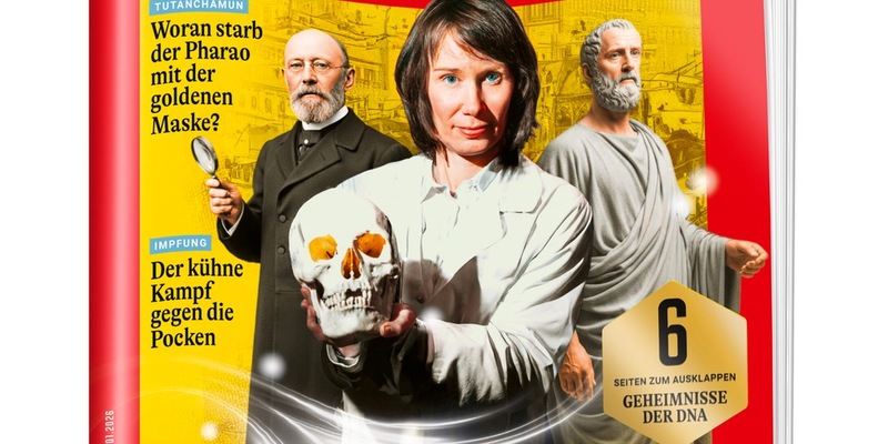 Wort & Bild Verlag startet neues Printmagazin Apotheken Umschau Medicus / Medizingeschichte fundiert, visuell stark und überraschend aktuell erzählt - Foto: presseportal.de