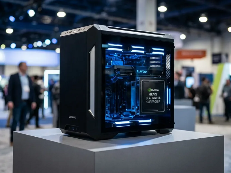 Gigabyte setzt mit „AI TOP“ auf lokale KI-Supercomputer - Foto: über boerse-global.de