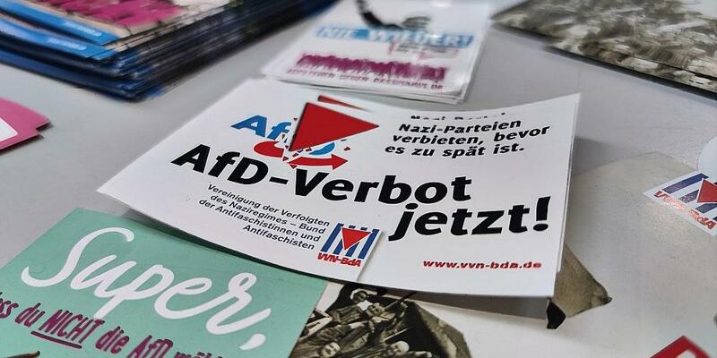 Werbematerial für AfD-Verbotsverfahren (Archiv) - Foto: via dts Nachrichtenagentur