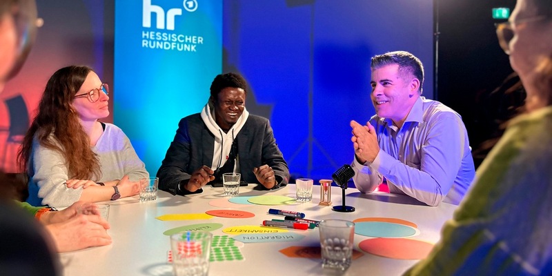 Mitstreiter für neues hr-Dialogformat Eine Stunde reden in Darmstadt, Kassel und Fulda gesucht - Foto: presseportal.de