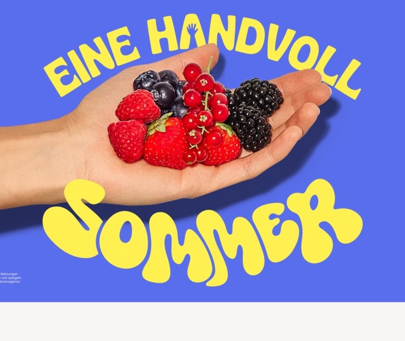 Eine Handvoll Sommer: Beeren aus Europa, immer und überall - Foto: presseportal.de