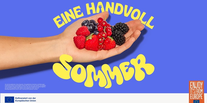Eine Handvoll Sommer: Beeren aus Europa, immer und überall - Foto: presseportal.de