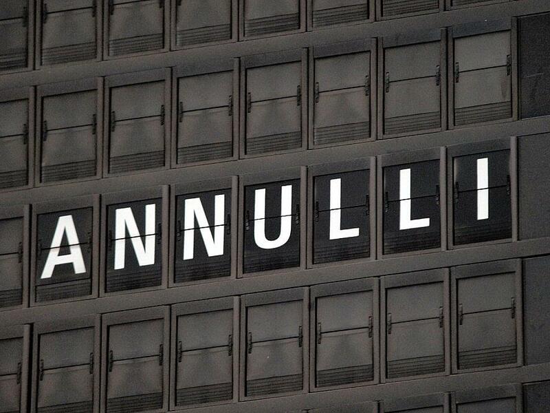 Annullierter Flug (Archiv) - Foto: via dts Nachrichtenagentur