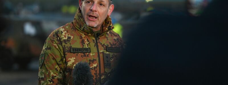 Der italienische General Nicola Mandolesi sieht die Nato geeint und einsatzbereit. - Foto: Lars Penning/dpa