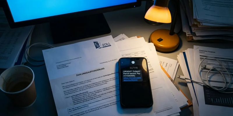 Finanzministerium warnt vor gefälschten Zoll-Zahlungsaufforderungen - Foto: über boerse-global.de