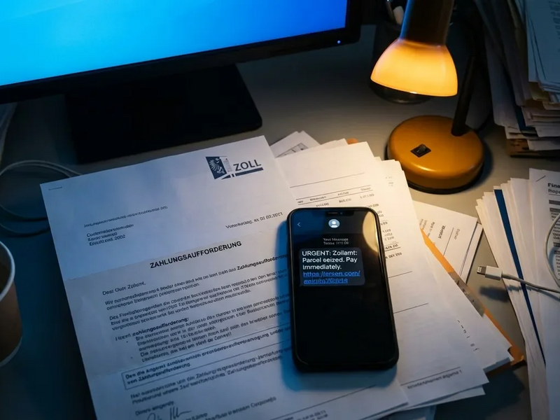 Finanzministerium warnt vor gefälschten Zoll-Zahlungsaufforderungen - Foto: über boerse-global.de