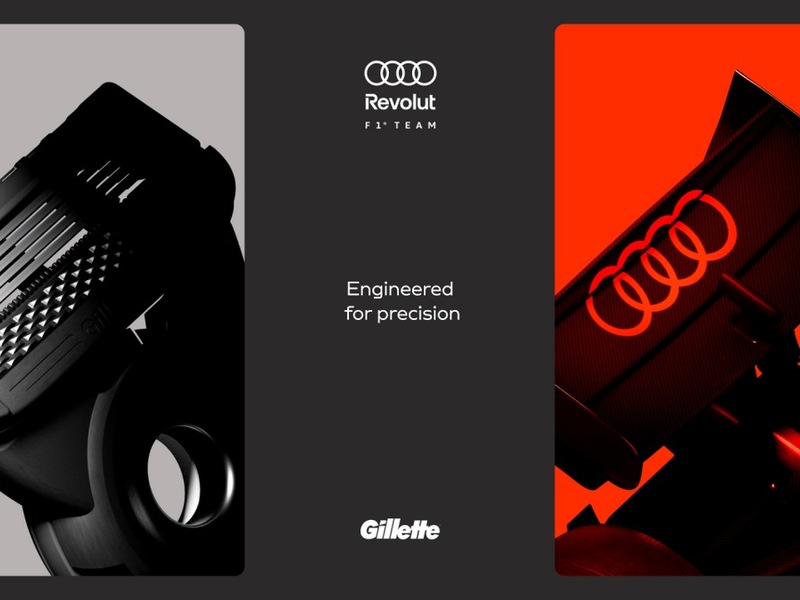 Audi Revolut F1 Team begrüßt Gillette als offiziellen Partner - Foto: presseportal.de