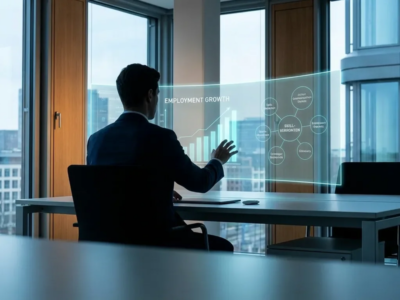 KI-Trend 2026: Fachkräfte gesucht, Masseneinstellungen passé - Foto: über boerse-global.de