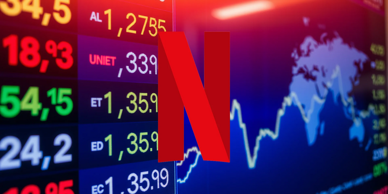 Netflix en la mira: La presión de una posible adquisición recae sobre su cotización - Foto: über boerse-global.de