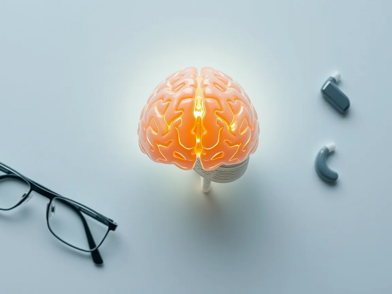 Hörgeräte und Brillen senken Demenz-Risiko deutlich - Foto: über boerse-global.de