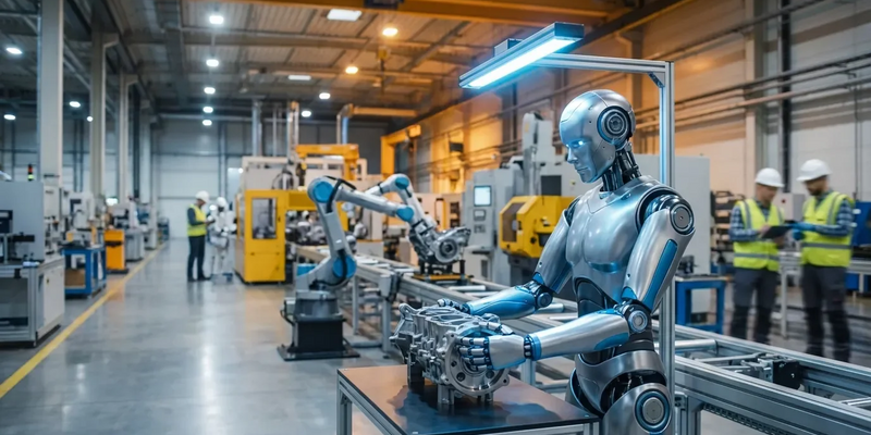 Zoomlion setzt auf humanoide Roboter als Produktionspartner - Foto: über boerse-global.de