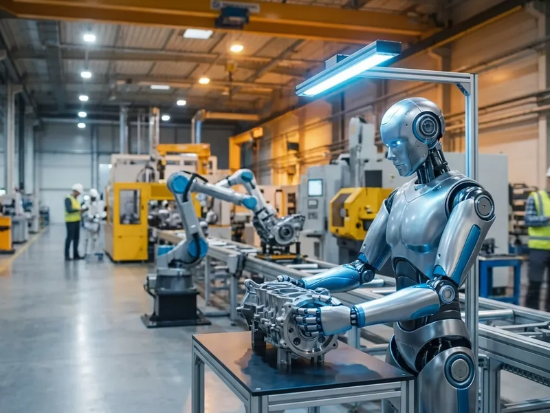 Zoomlion setzt auf humanoide Roboter als Produktionspartner - Foto: über boerse-global.de