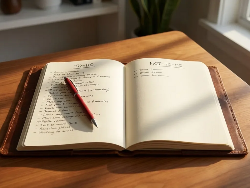 Not-To-Do-Liste: Warum weniger tun mehr bringt - Foto: über boerse-global.de