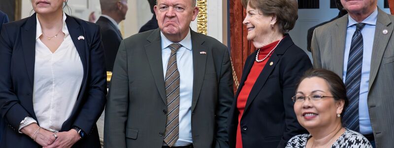 Der dänische Außenminister Rasmussen sieht nach dem Gespräch mit US-Vertretern fundamentale Meinungsverschiedenheiten.  - Foto: J. Scott Applewhite/AP/dpa