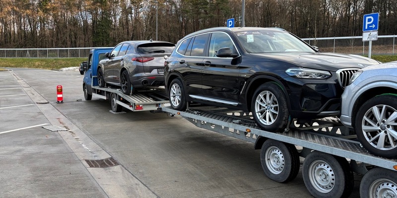 POL-PPTR: Schwerlastkontrollen: Mehrere Holztransporte stark, teils mehr als 55%, überladen - Foto: presseportal.de