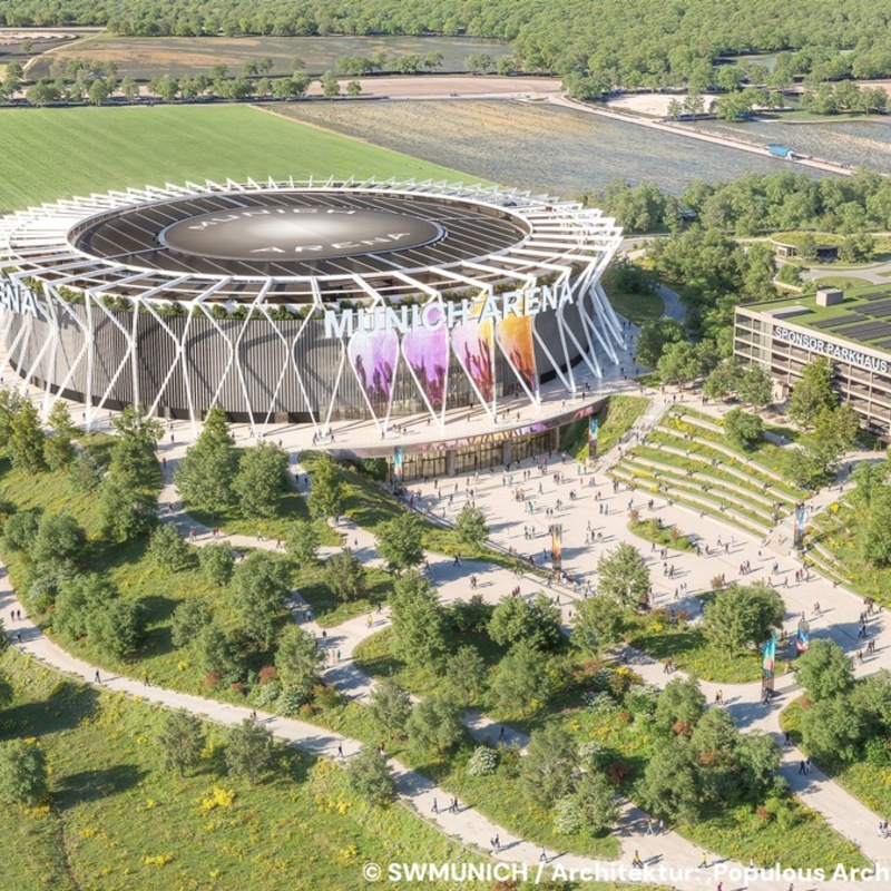 Munich Arena: Planungsprozess für Deutschlands modernste Konzertarena schreitet voran - Foto: presseportal.de