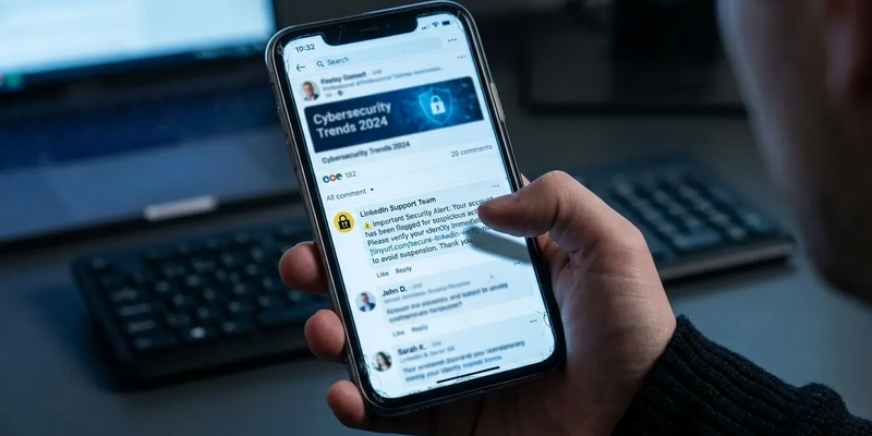 LinkedIn: Phishing-Angriffe jetzt in öffentlichen Kommentaren - Foto: über boerse-global.de