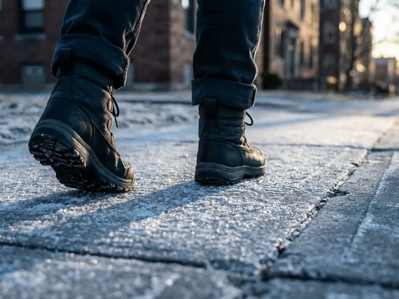 Pinguin-Gang: So schützt ihr euch vor Glatteis-Stürzen - Foto: über boerse-global.de