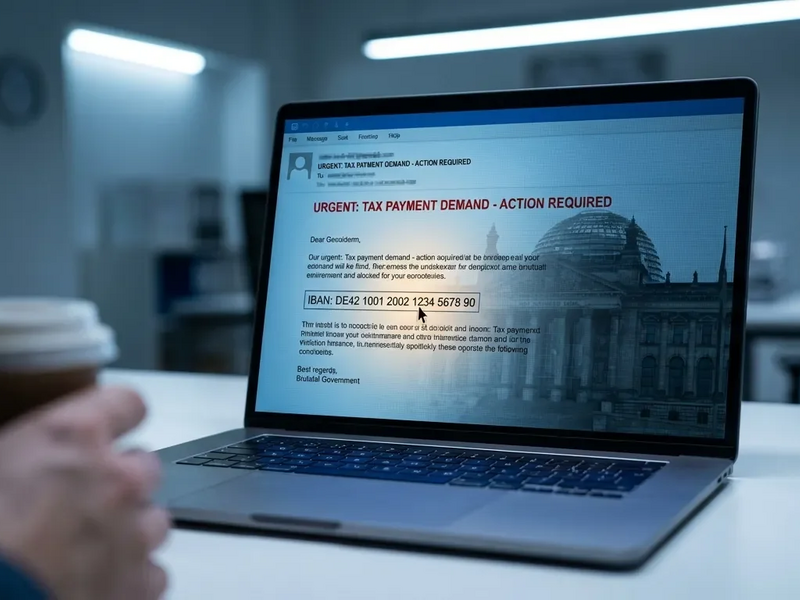 Phishing-Welle: Betrüger geben sich als Finanzämter aus - Foto: über boerse-global.de