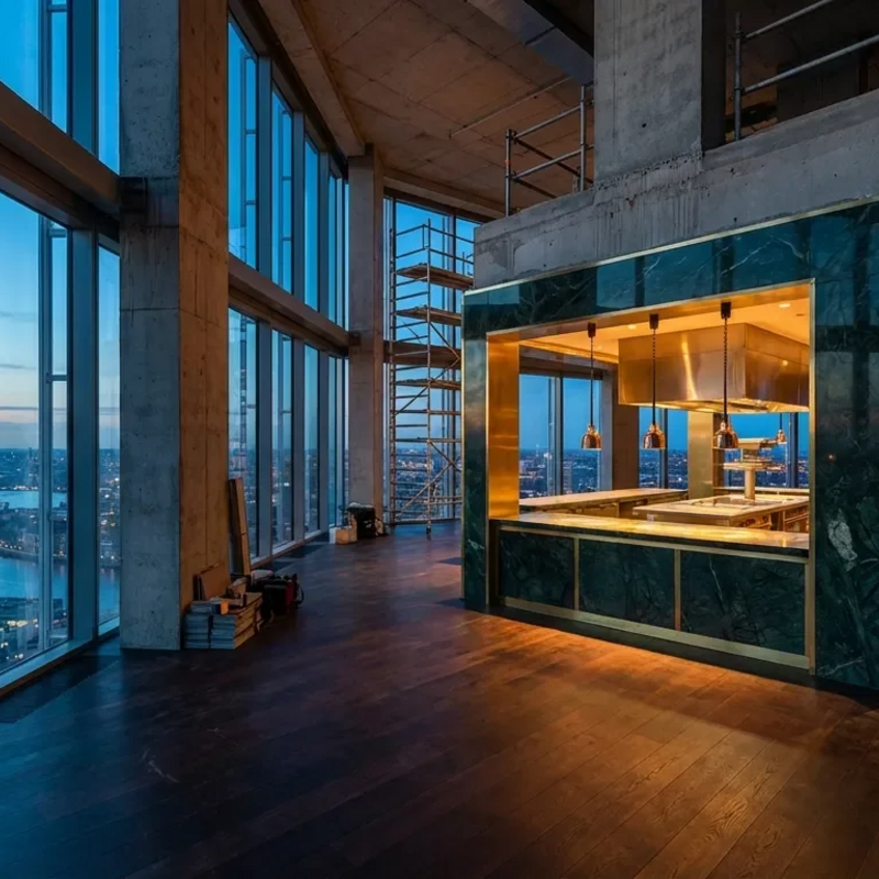 ARCOTEL Tabakfabrik enthüllt exklusives Sky-Restaurant Q27 - Foto: über boerse-global.de