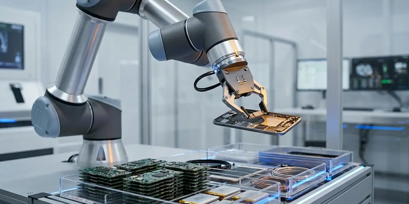 Apples Roboter-Trio kämpft gegen Elektroschrott - Foto: über boerse-global.de