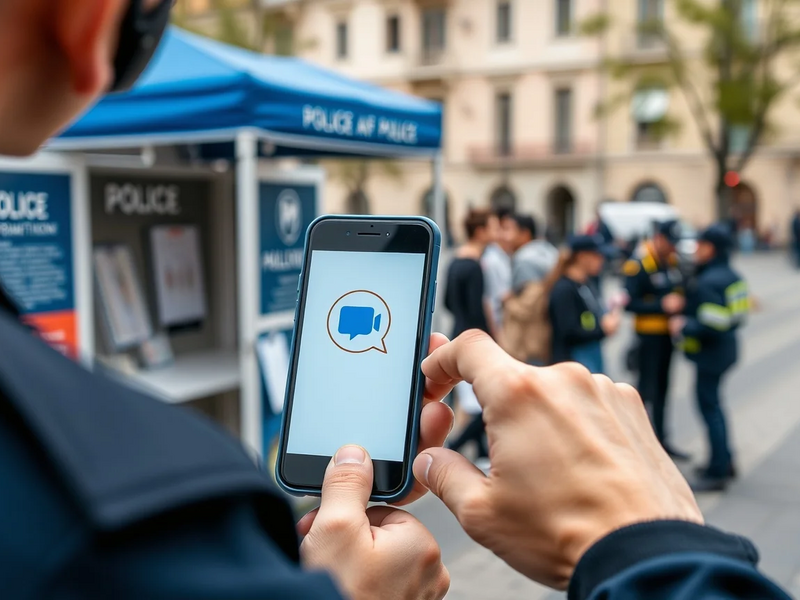Polizei geht auf die Straße gegen Smartphone-Betrug - Foto: über boerse-global.de