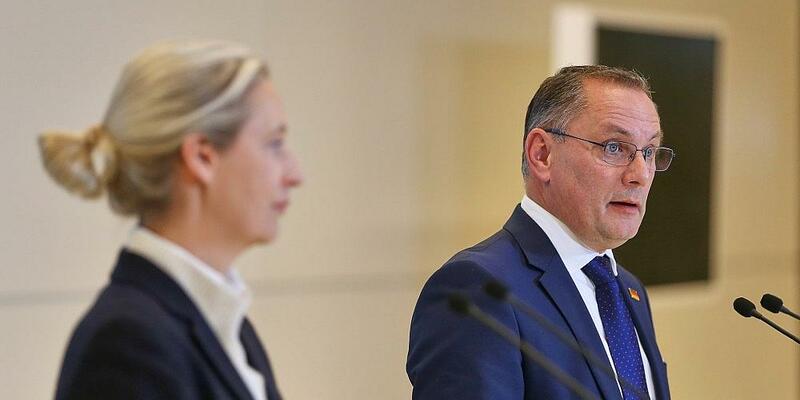 Alice Weidel und Tino Chrupalla (Archiv) - Foto: via dts Nachrichtenagentur
