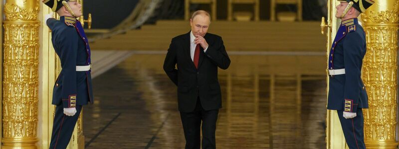 Empfang für neue Botschafter in Moskau ohne Worte zu den großen Themen der Weltpolitik. (Archivbild) - Foto: Ramil Sitdikov/Pool Reuters/AP/dpa