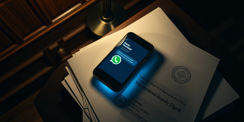 WhatsApp-Nachrichten sind kein gültiger Grundstücksvertrag - Foto: über boerse-global.de