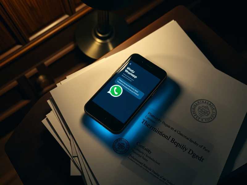 WhatsApp-Nachrichten sind kein gültiger Grundstücksvertrag - Foto: über boerse-global.de