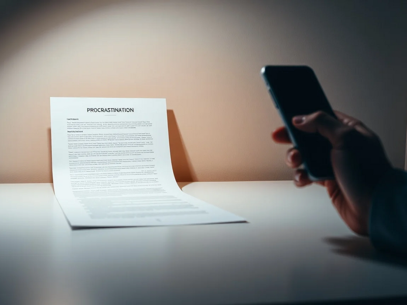 Prokrastination ist kein Zeitproblem, sondern ein Gefühlsproblem - Foto: über boerse-global.de