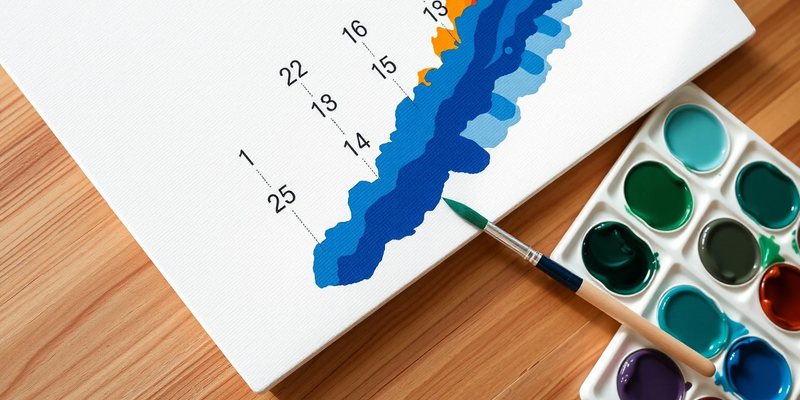 Malen nach Zahlen senkt nachweislich Stresshormon Cortisol - Foto: über boerse-global.de