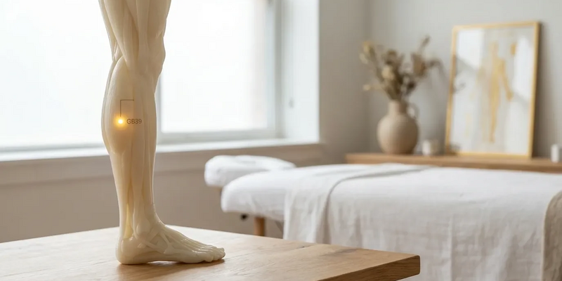 Akupressur-Punkt GB39: Chinesische Medizin gegen Winter-Gelenkschmerzen - Foto: über boerse-global.de