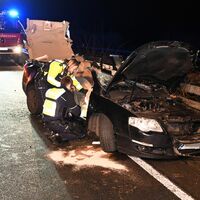 Die Ursache für den Unfall ist noch unklar. - Foto: Guido Bludau/dpa