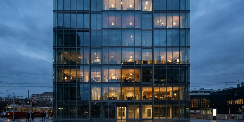 Wiener Büromarkt startet mit leichtem Leerstandsanstieg ins Jahr - Foto: über boerse-global.de